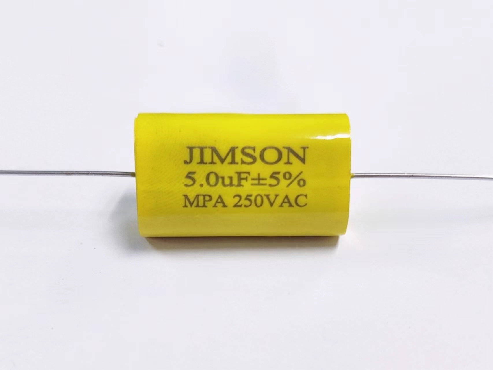 5.0uF CBB20 Axial and Oval Film Capacitor