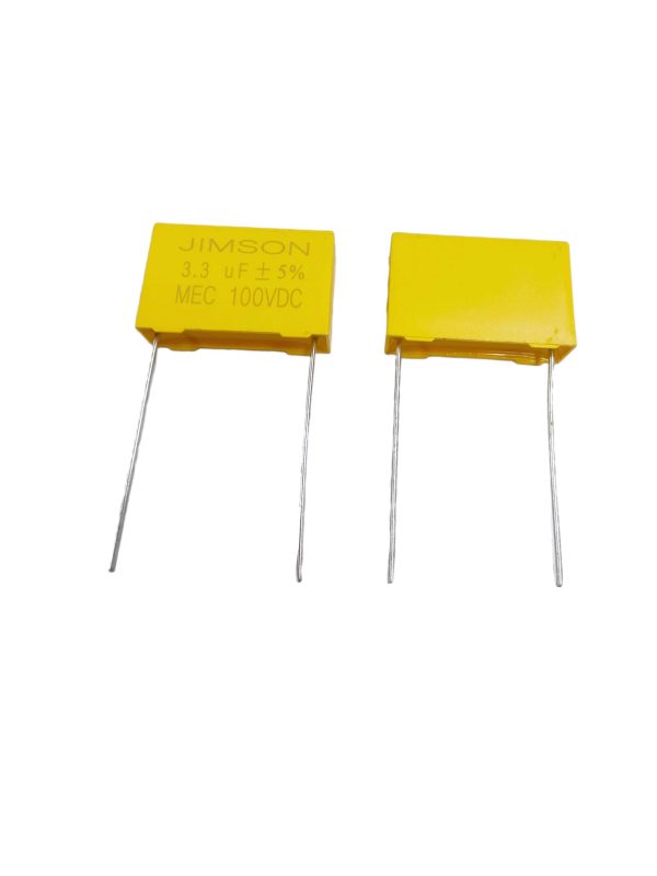 3.3uF  Encased  Polyester Film Capacitor